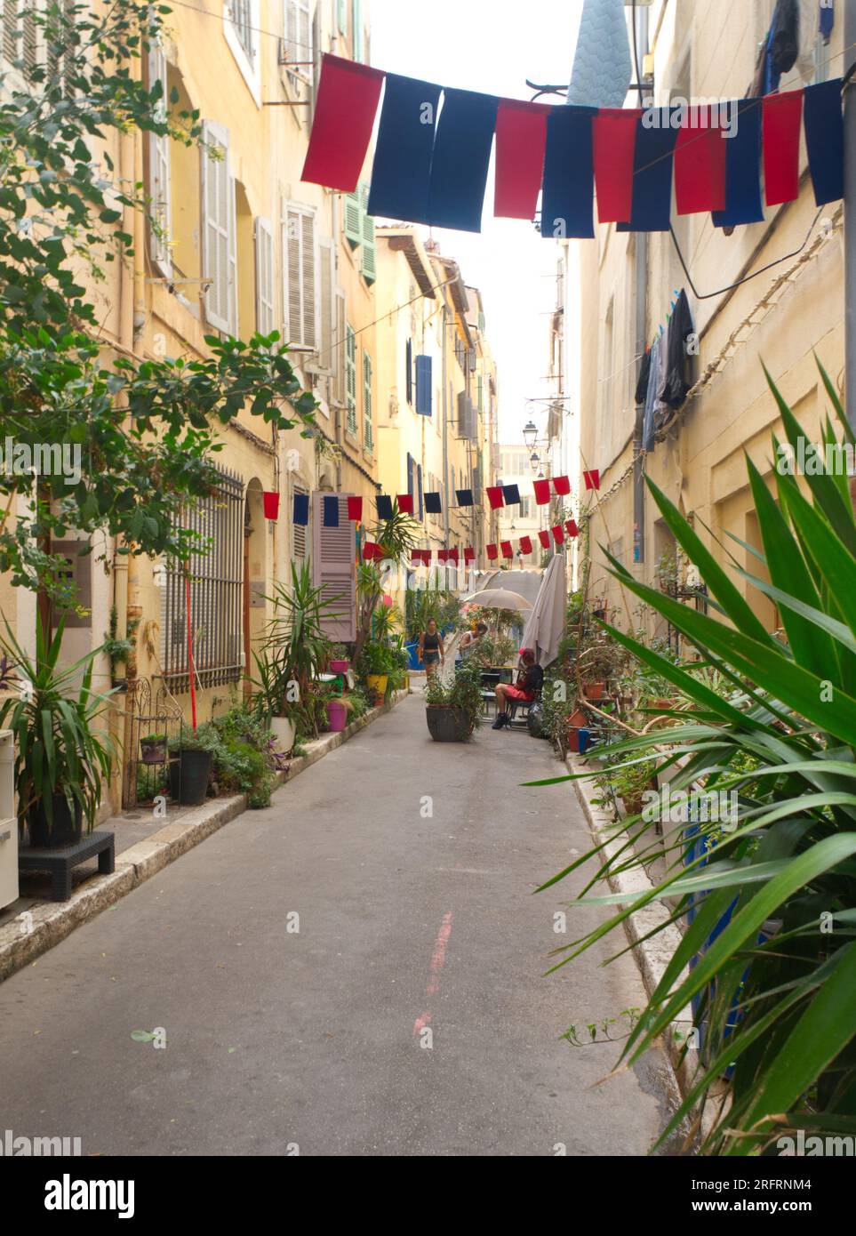 Altstadt, Marseille, Frankreich Stockfoto