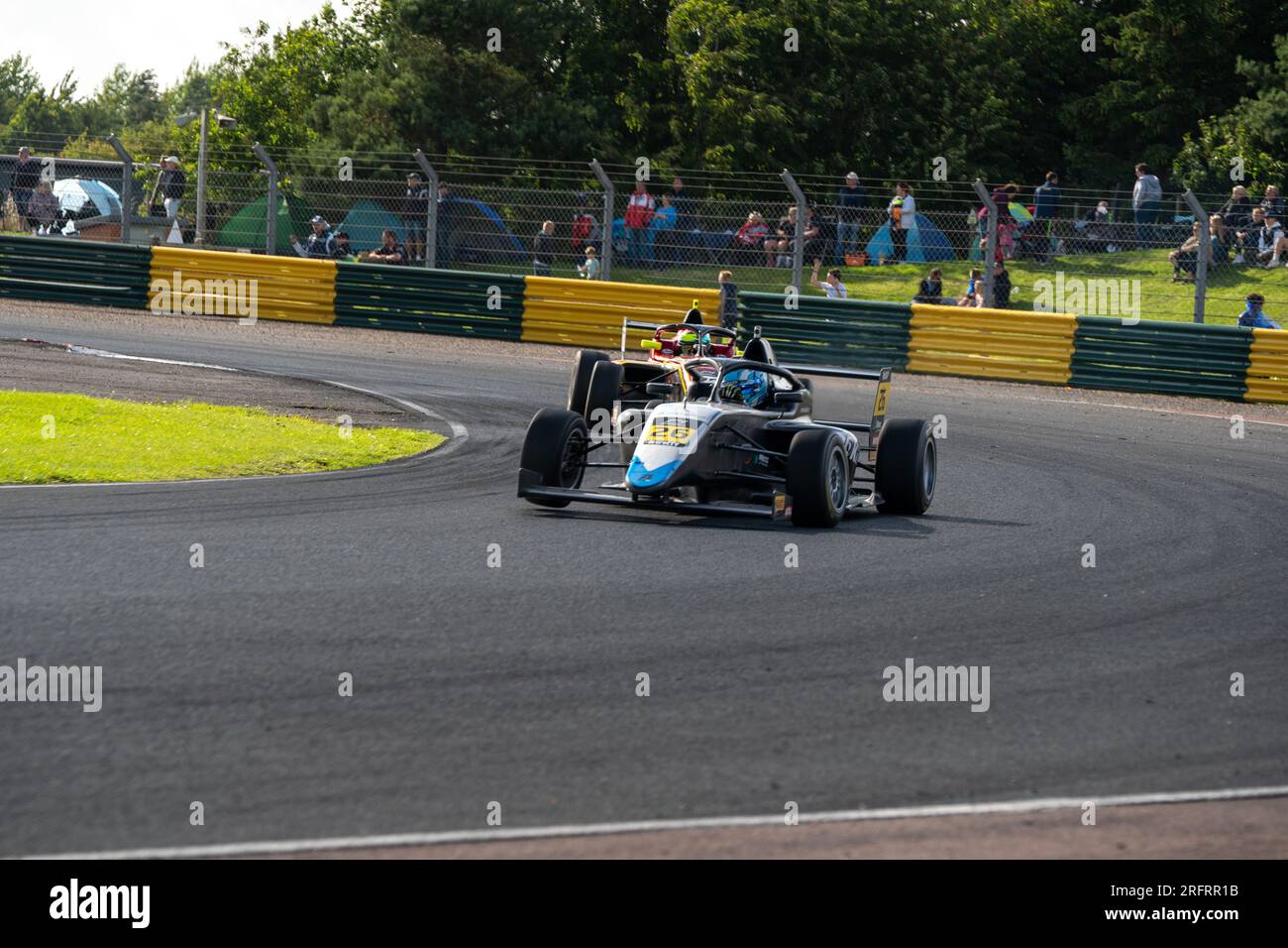 Isaac BARASHI - Phinsys von Argenti British F4 Championship Croft Stockfoto