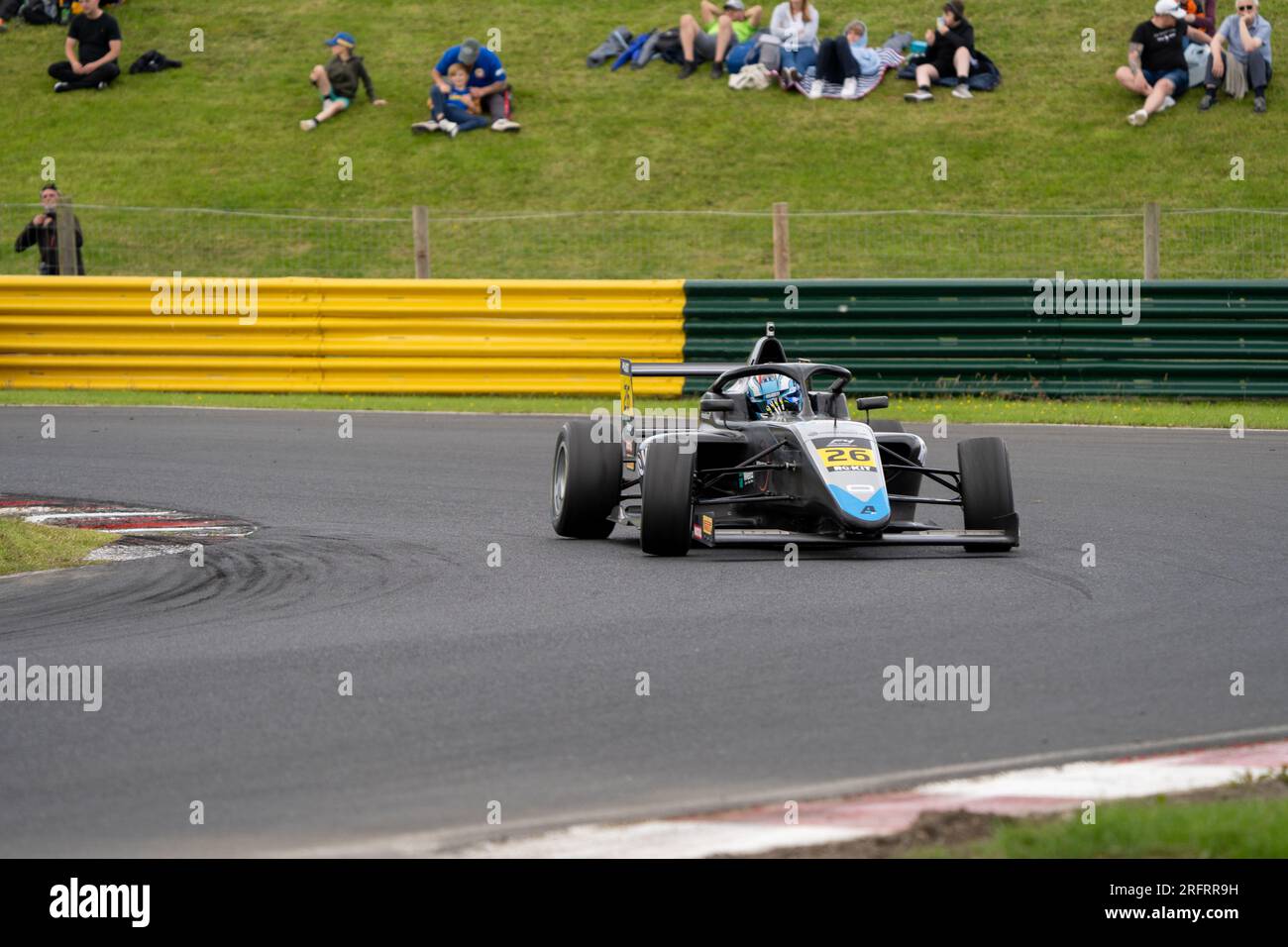 Isaac BARASHI - Phinsys von Argenti British F4 Championship Croft Stockfoto