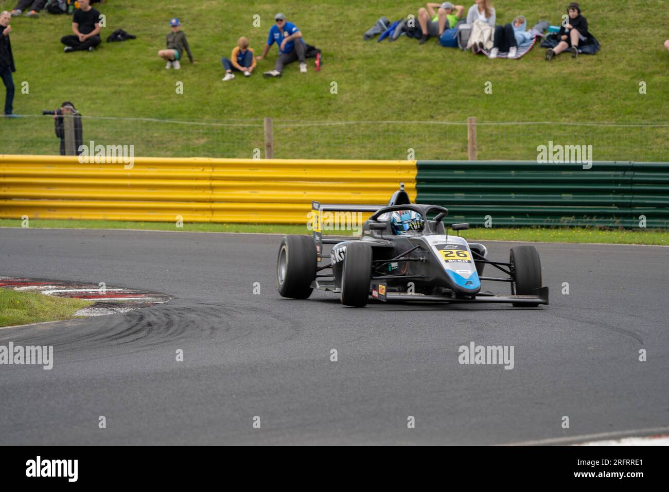 Isaac BARASHI - Phinsys von Argenti British F4 Championship Croft Stockfoto