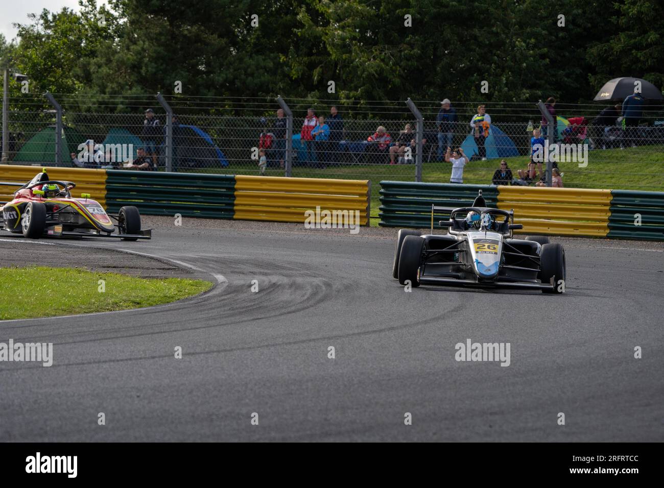 Isaac BARASHI - Phinsys von Argenti British F4 Championship Croft Stockfoto