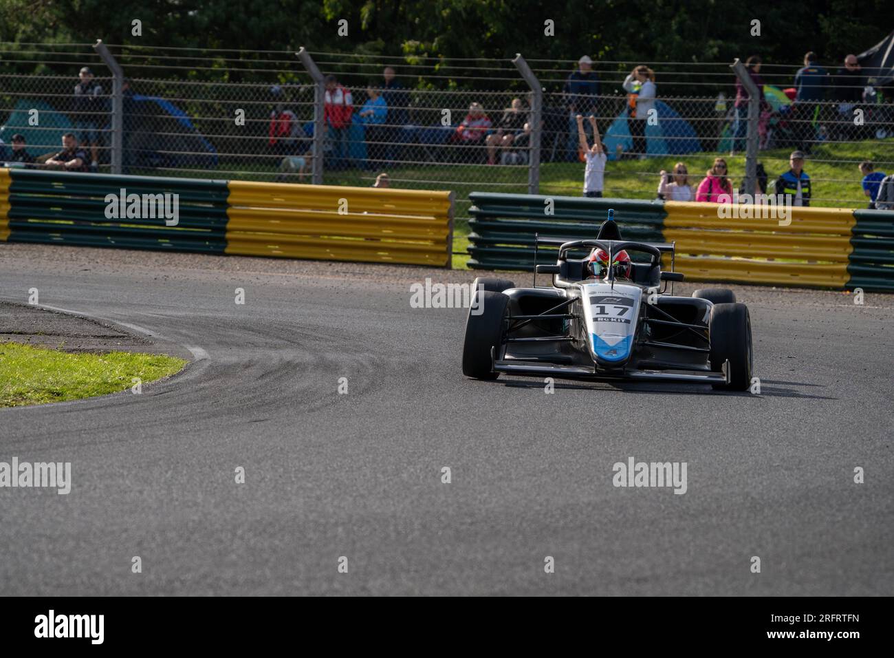 Patrick HEUZENROEDER - Phinsys von Argenti British F4 Championship Croft Stockfoto