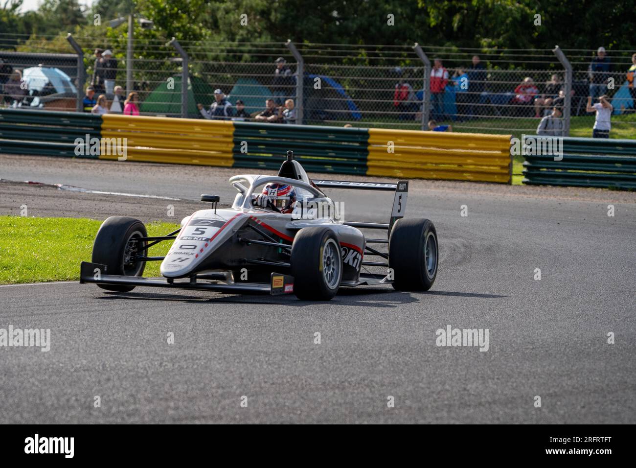 William MACINTYRE - HiTech Pulse-Acht British F4 Championship Croft Stockfoto