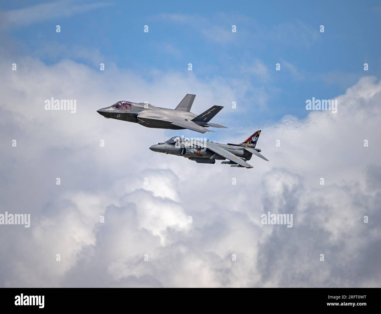 Lockheed Martin RN/RAF f-35B Lightning II auf der Royal International Air Tattoo 2023 Stockfoto