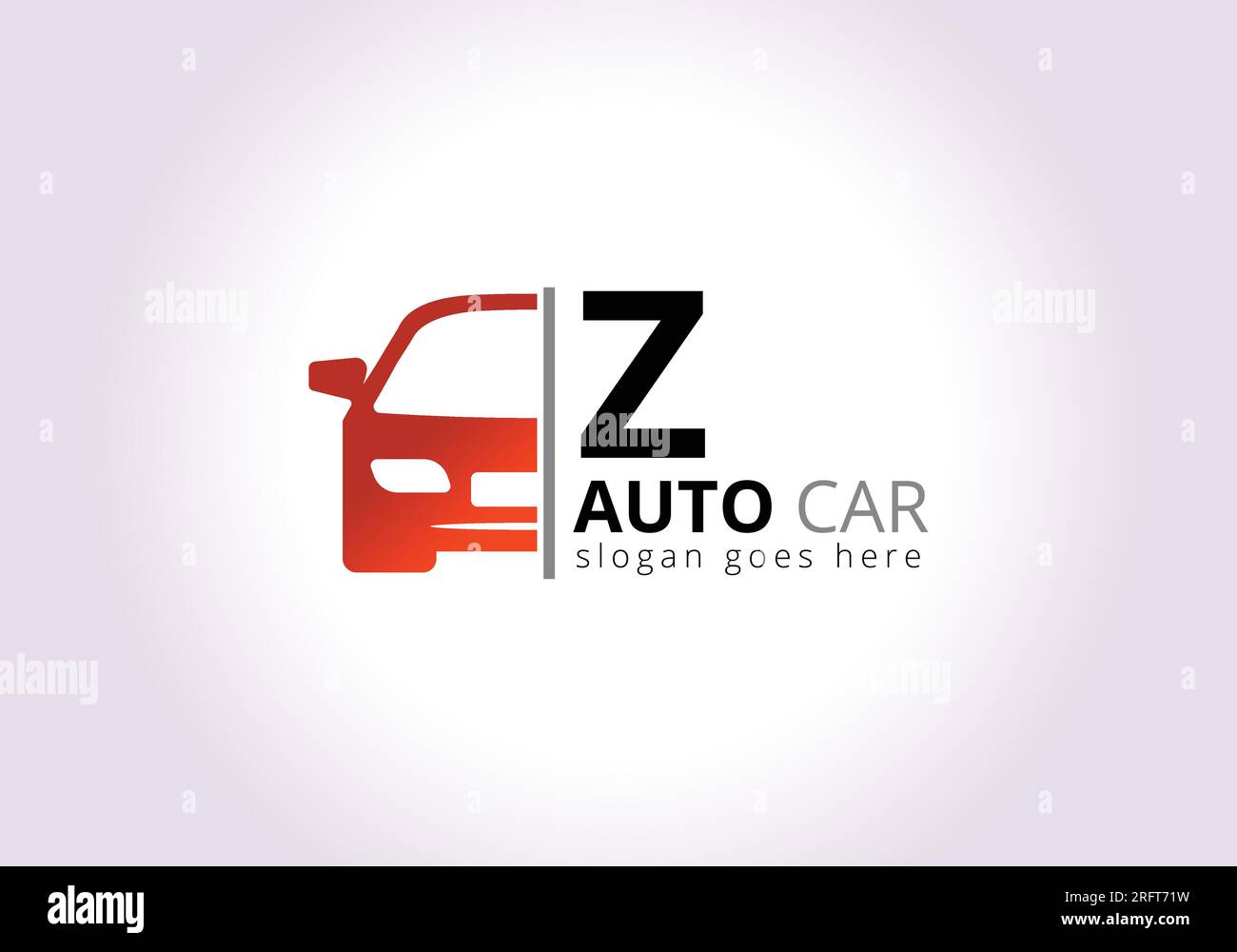 Brief Z Car Logo Designvorlage Inspiration, Vektorabbildung, Fahrzeuglogo, Automobillogo Stock Vektor