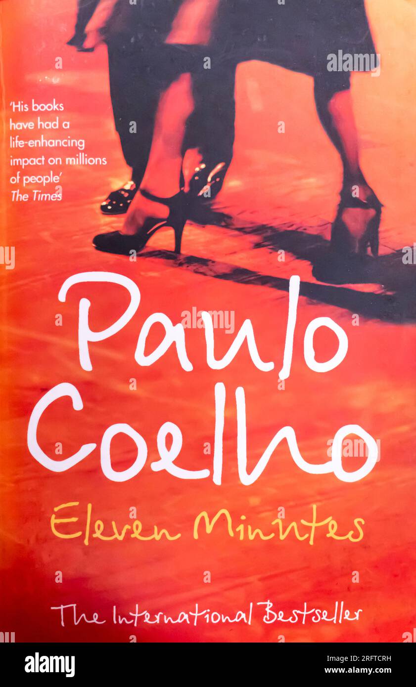 11 Minuten Buch von Paulo Coelho 2003 Stockfoto