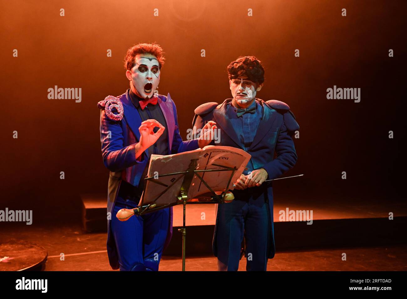 Edinburgh, Schottland, Großbritannien. 5. Aug 2023. Edinburgh Fringe: Pleasance Opening Gala mit Vorstellungen im Pleasance Grand. Eine Komödie der Oper. Kredit: Craig Brown/Alamy Live News Stockfoto