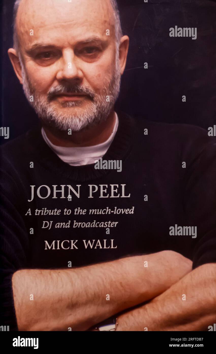 John Peel Buch von Mick Wall 2004 Stockfoto