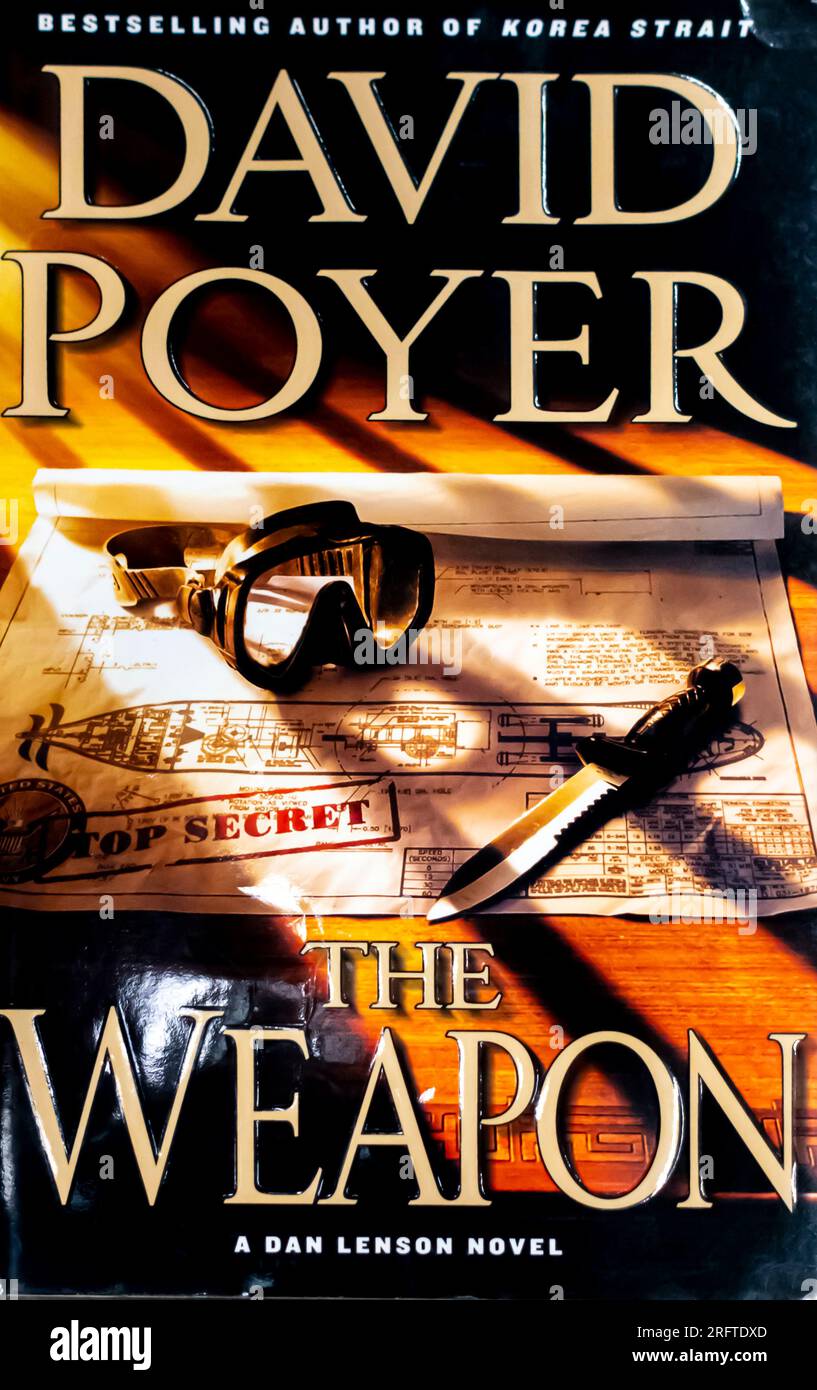 Die Waffe: Ein Roman von David Poyer 1965 Stockfoto
