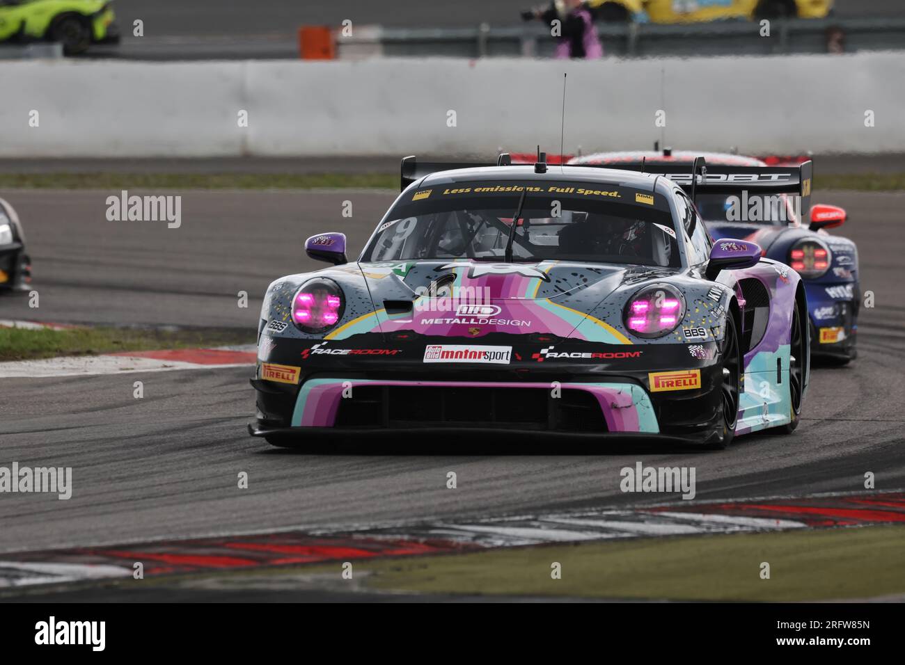 NÜRBURGRING, Deutschland. , . DTM, German Touring Car Masters am Nürburgring, Nr. 09, Tim HEINEMANN, GER, Team Toksport WRT, Porsche 911 GT3 R, während des Rennens am Samstag am 5. August. Gebührenpflichtiges Bild, Foto und Copyright © Gerard SERSTEVENS/ATP images (SERSTEVENS Gerard/ATP/SPP) Guthaben: SPP Sport Press Photo. Alamy Live News Stockfoto