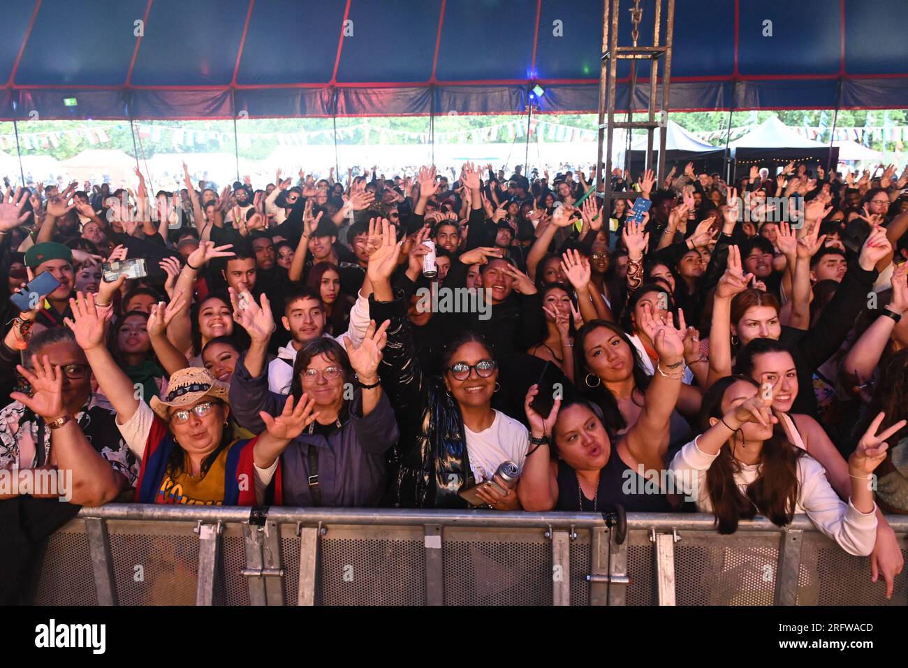 Walpole Park, London, Großbritannien. 5. Aug. 2023. LatinoLife in the Park 23, London, Großbritannien Kredit: Siehe Li/Picture Capital/Alamy Live News Stockfoto