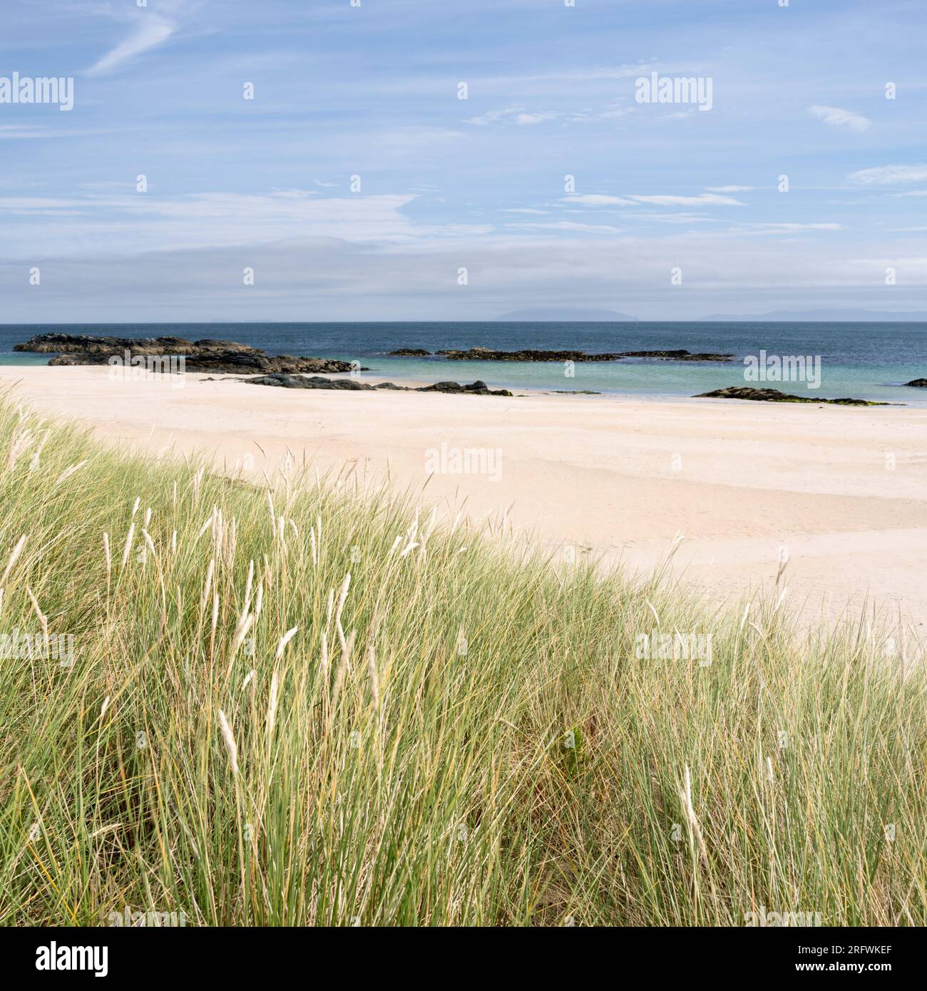 Balnahard Beach Colonsay, Innere Hebriden, Schottland Stockfoto