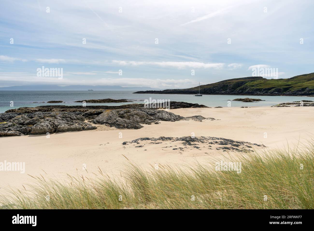 Balnahard Beach Colonsay, Innere Hebriden, Schottland Stockfoto