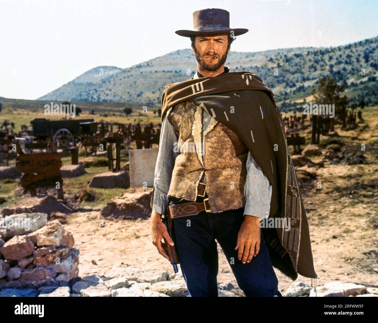 Das gute, das Böse und der hässliche Clint Eastwood Stockfoto