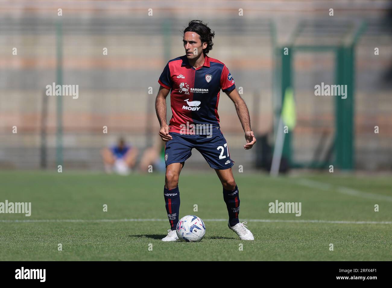 Chatillon, Italien, 2. August 2023. Tommaso Augello von Cagliari
