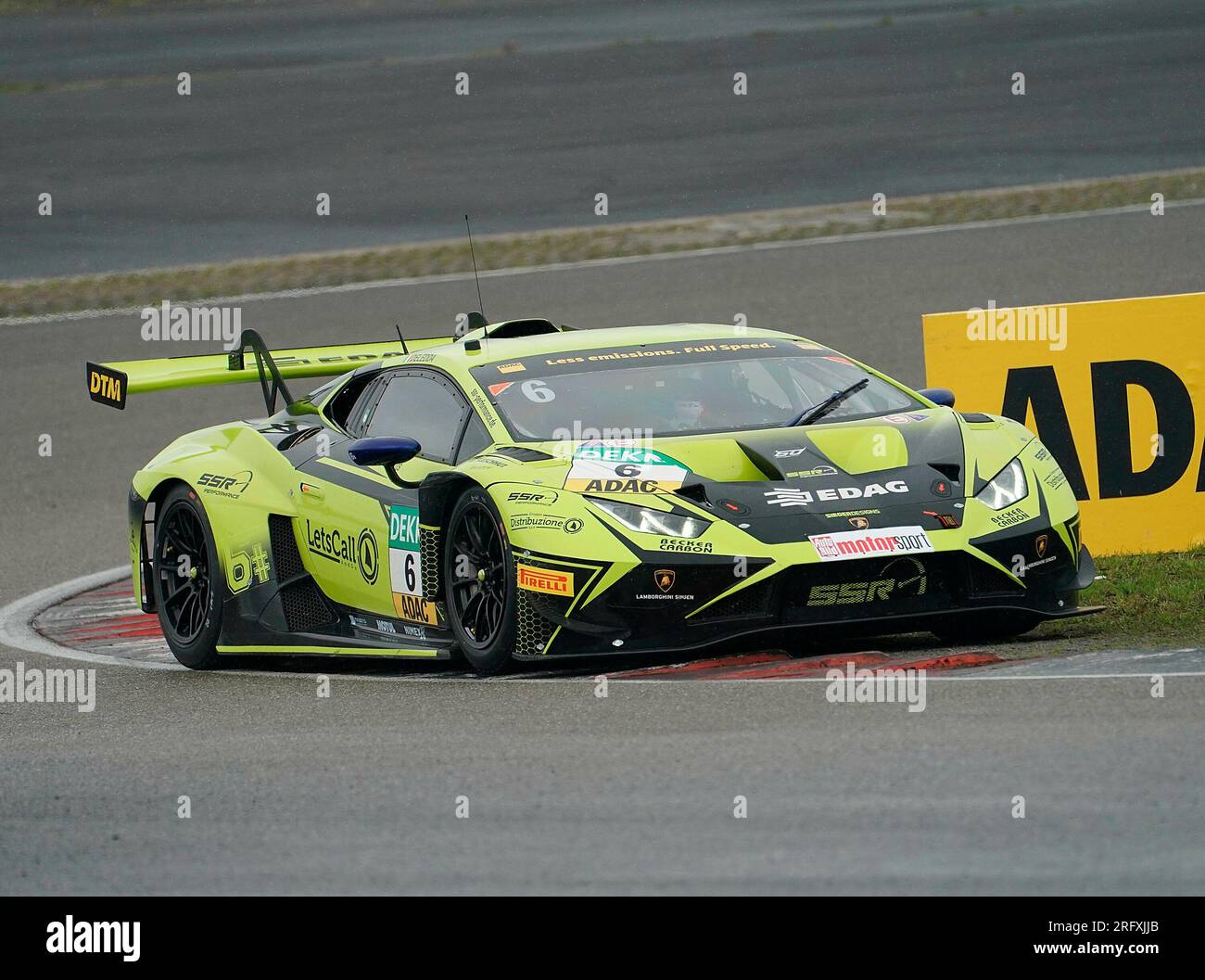 Nurburg, Deutschland. 06. Aug. 2023. 06.08.2023, Nürburgring, Nurburg, DTM 2023, Nürburgring, 04,08. - 08/06/2023, im Bild Alessio Deledda, SSR Performance Credit: dpa/Alamy Live News Stockfoto