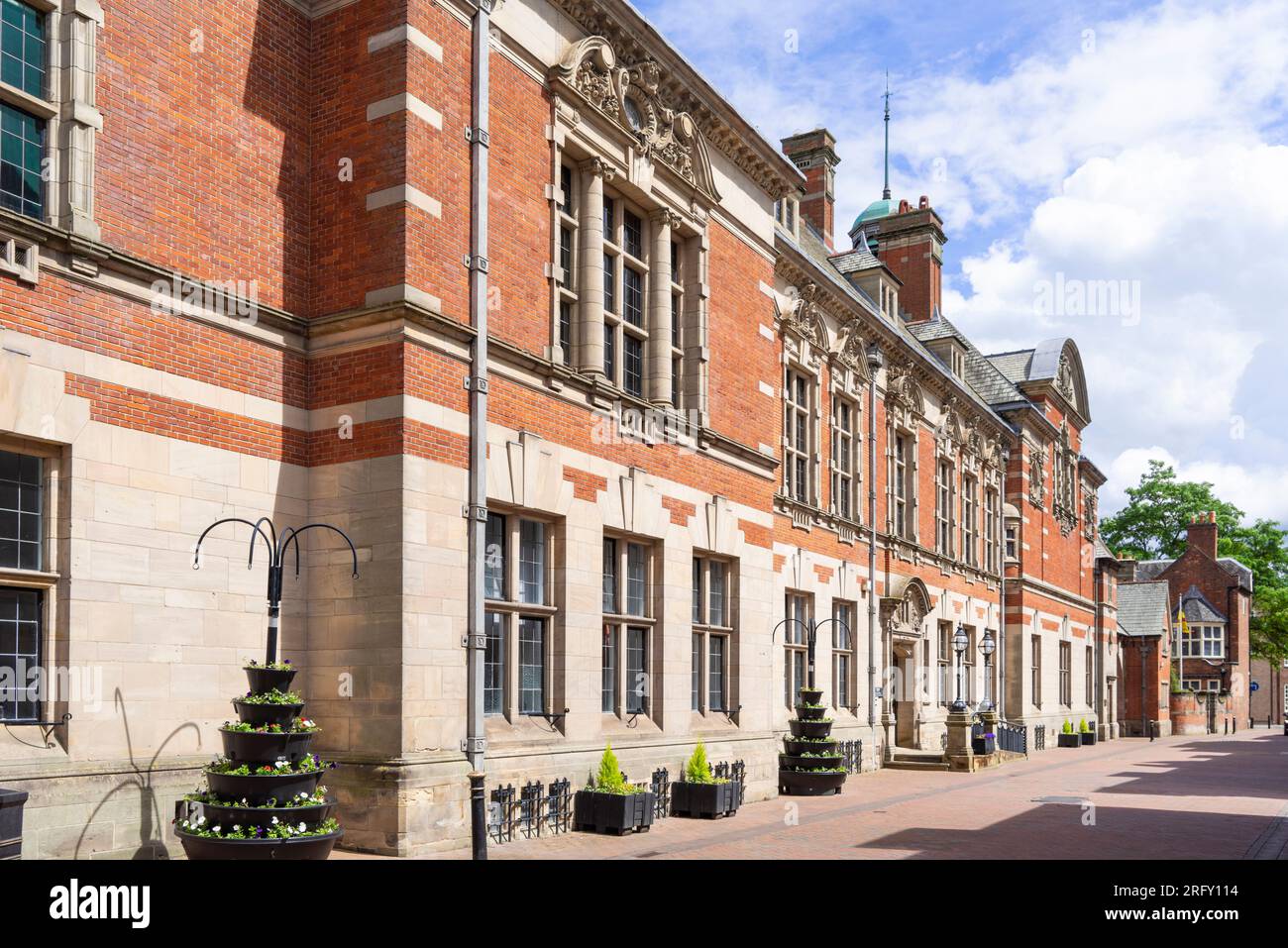 Stafford Staffordshire County Council Offices of the Lord Lieutenant of Staffordshire County Buildings Martin Street Stafford Staffordshire England UK Stockfoto