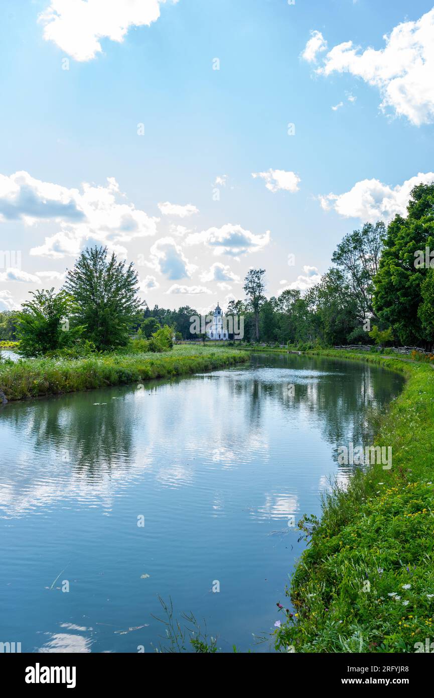 Christ Church, Upper Canada Village, Morrisburg, Ontario, Kanada Stockfoto