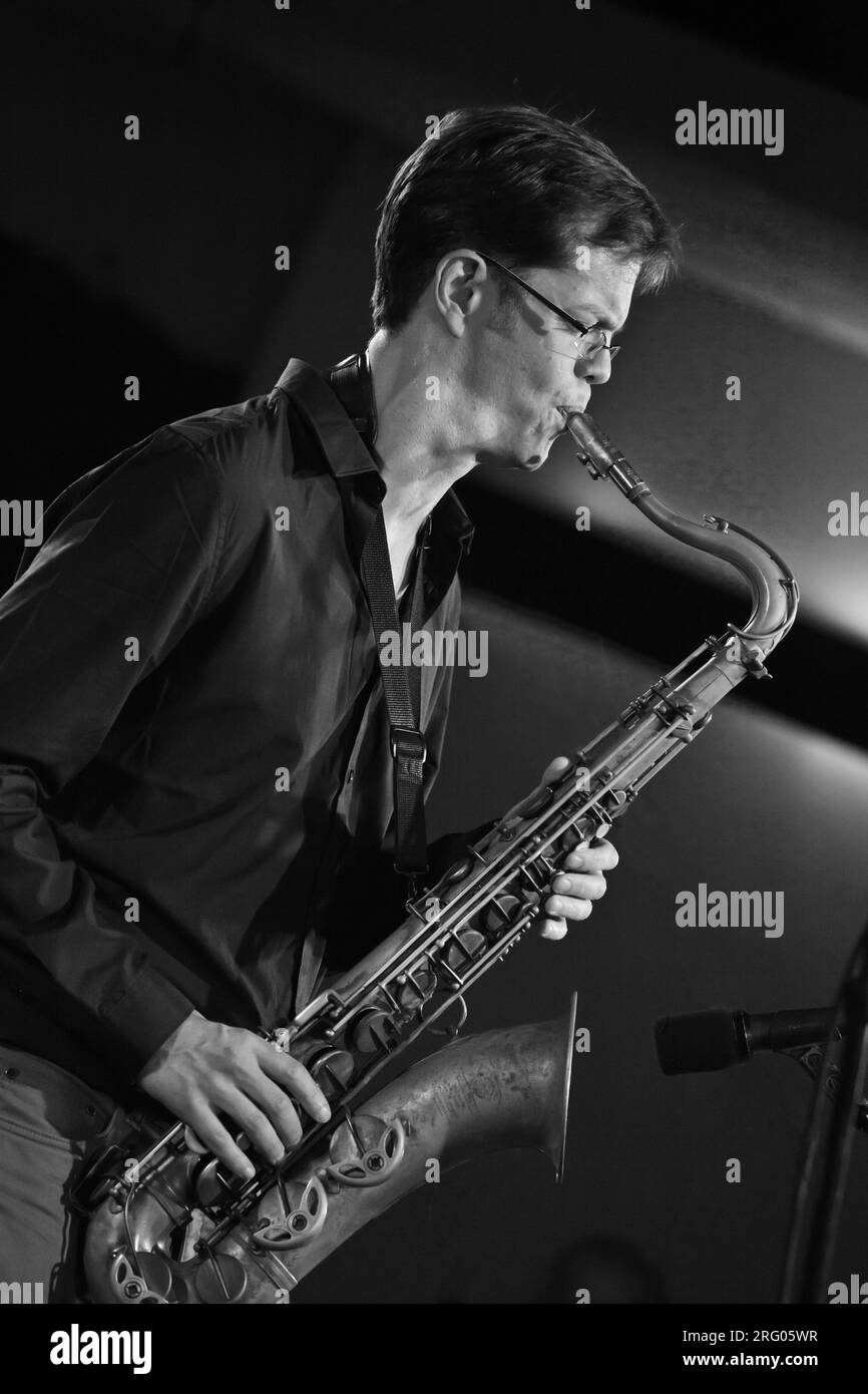 Donny McCaslin Gruppe führt auf der Jimmy Lyons Bühne - 54. MONTEREY JAZZ FESTIVAL 2011 Stockfoto