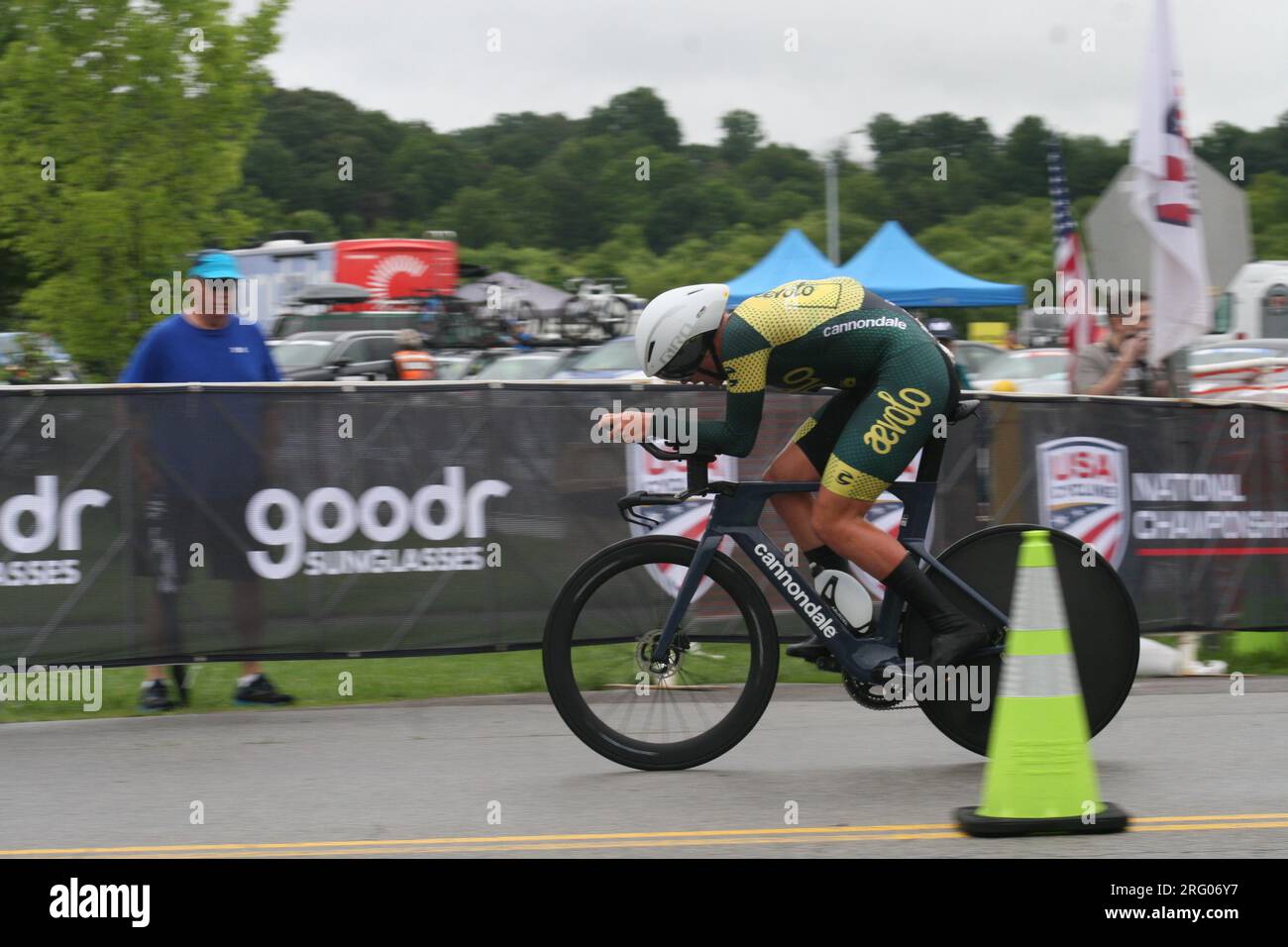 USA Cycling Pro Championships 2023 in Knoxville, Tennessee, USA. Stockfoto