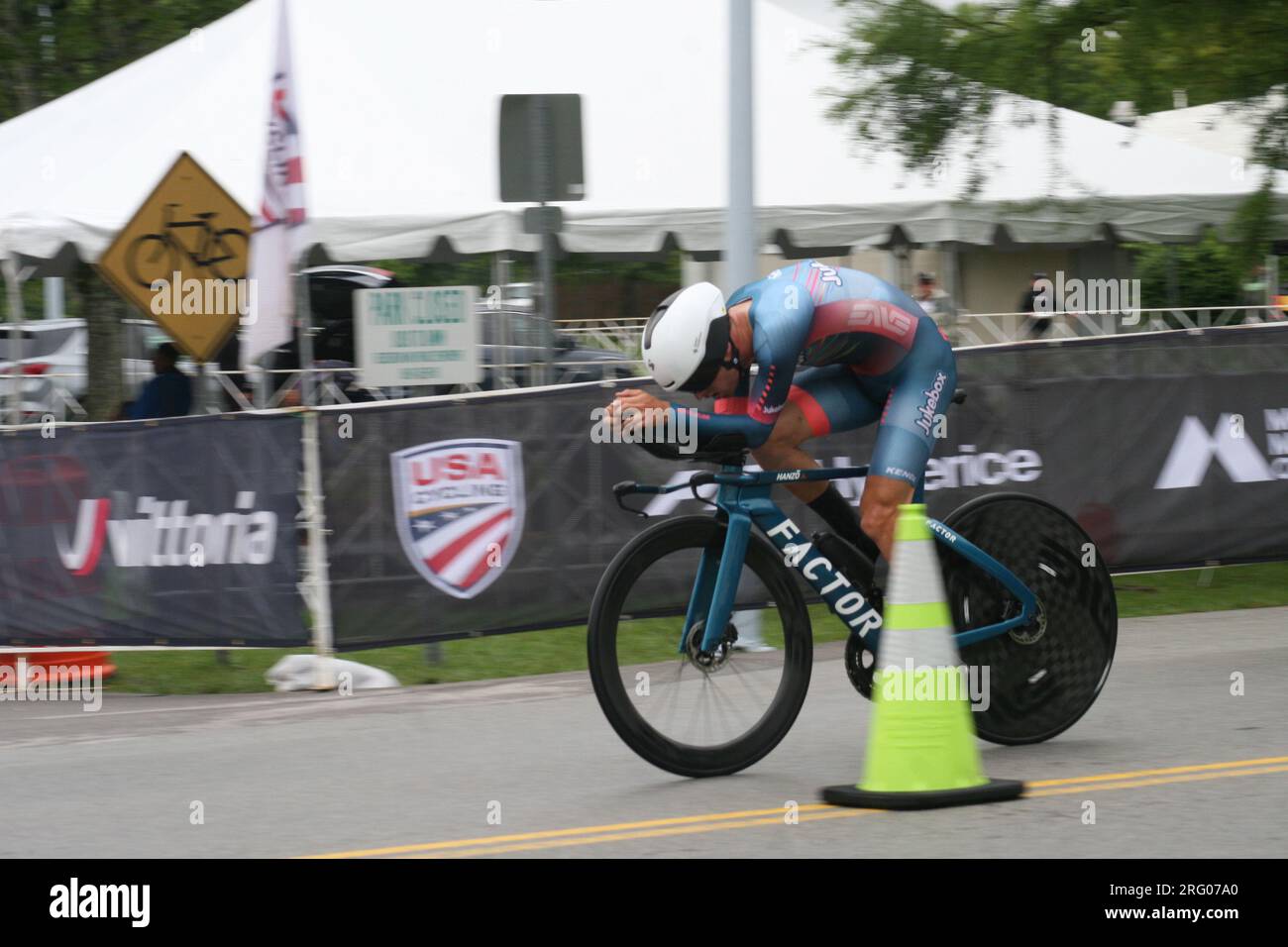 USA Cycling Pro Championships 2023 in Knoxville, Tennessee, USA. Stockfoto