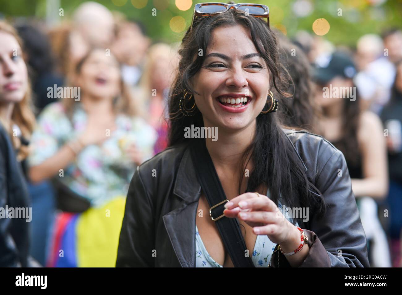 Walpole Park, London, Großbritannien. 5. Aug. 2023. Das größte Latin Music Festival Großbritanniens kehrt in diesem Sommer zum 7. Jahr zurück und zeigt lateinamerikanische Liebe und lateinische Magie im Walpole Park in West-London. Kredit: Siehe Li/Picture Capital/Alamy Live News Stockfoto