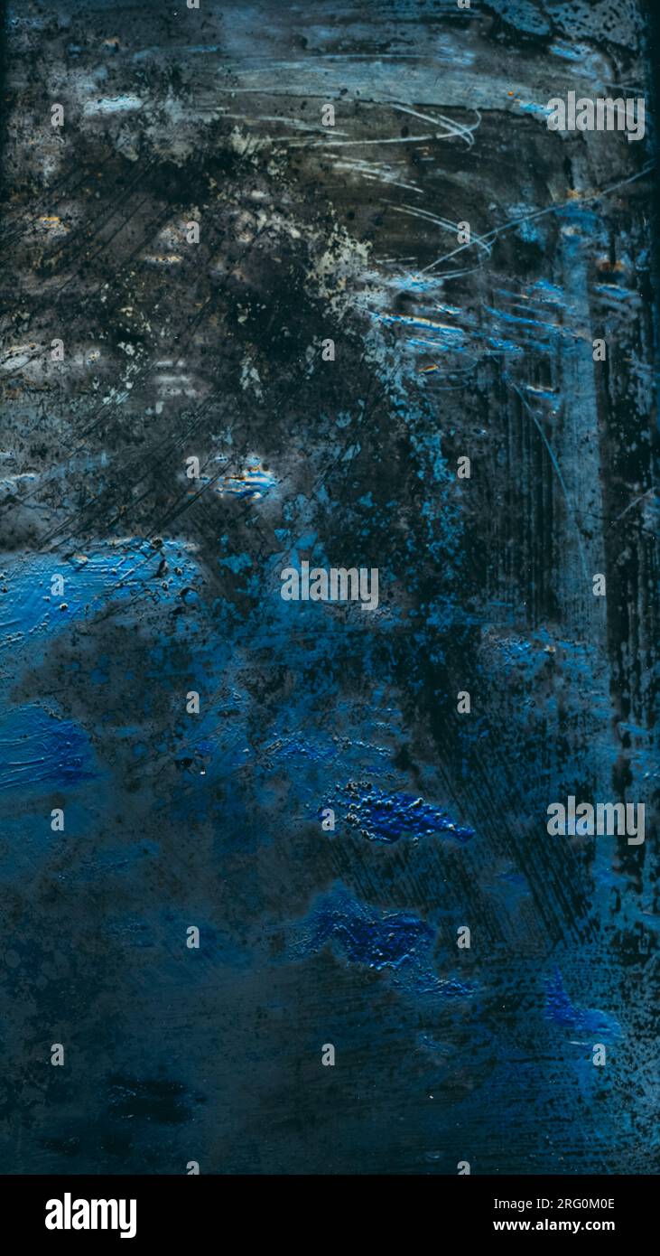 Zerkratzte Textur verschmutzte Oberfläche abstrakter Hintergrund Stockfoto