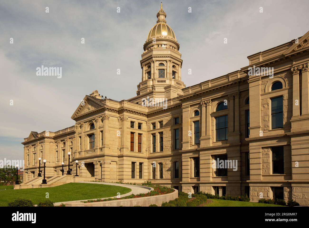 Das Wyoming State Capitol Building Stockfoto