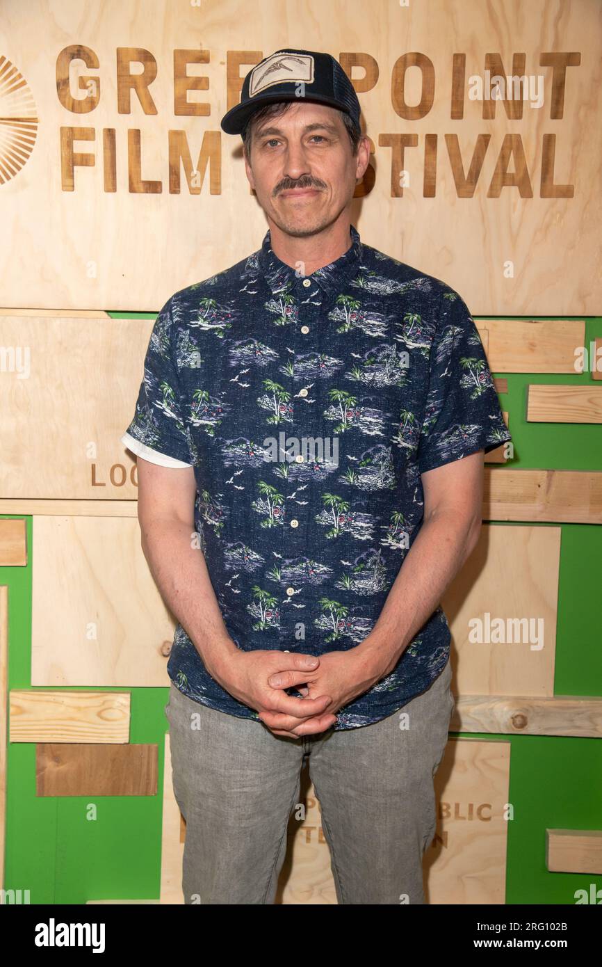 New York, Usa. 06. Aug. 2023. Jon Bernson besucht das Greenpoint Film Festival 2023 im Boiler bei ELM, Greenpoint im Stadtteil Brooklyn in New York City. Kredit: SOPA Images Limited/Alamy Live News Stockfoto