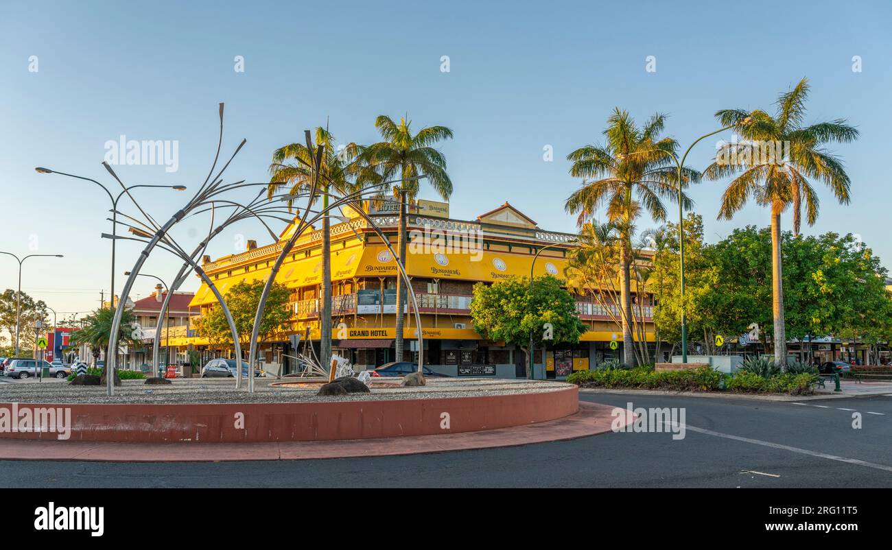 Das Metro Hotel in Bundaberg cbd in queensland, australien Stockfoto