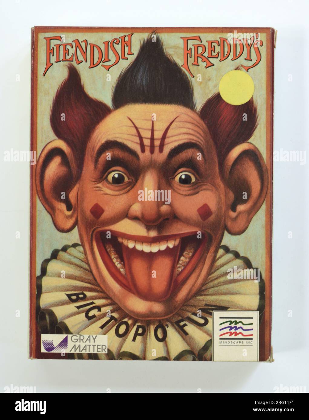 PC MS-DOS-Spiele, Freddys Big Top O' Fun Stockfoto