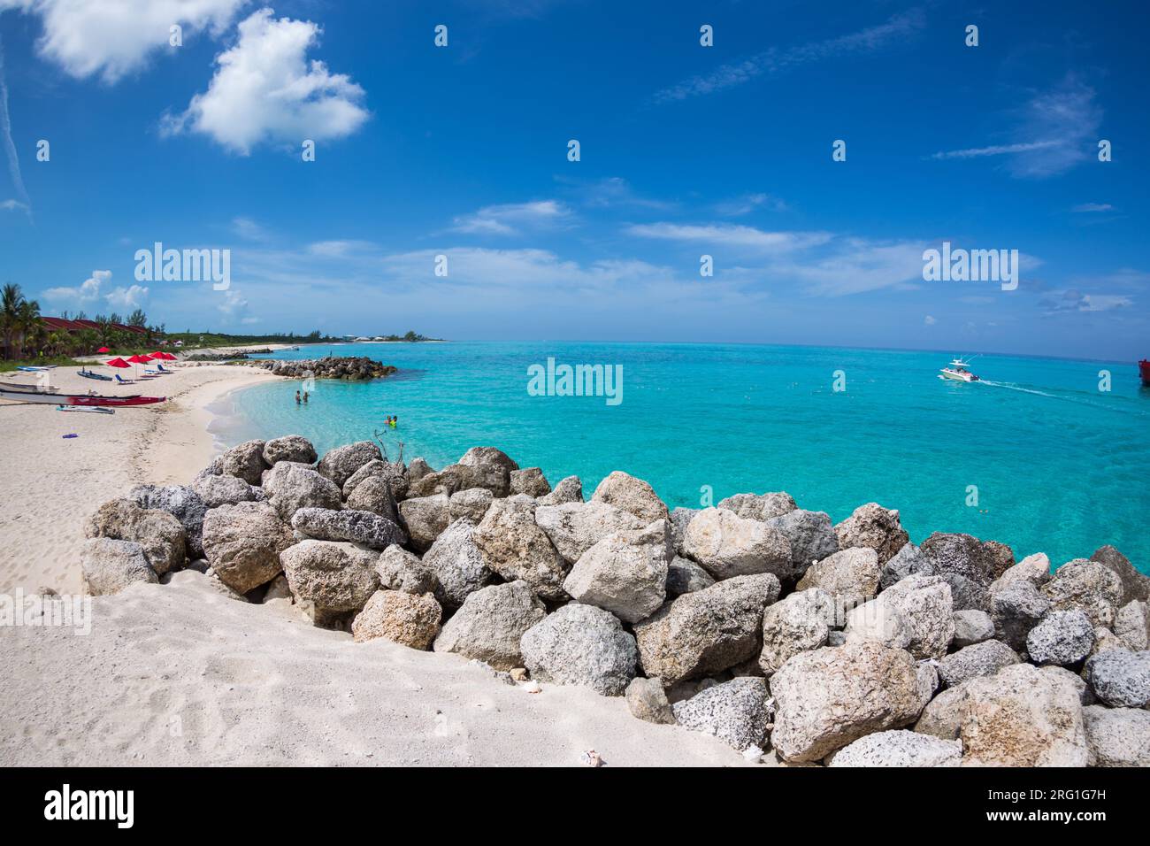 Tropischer Strand Stockfoto