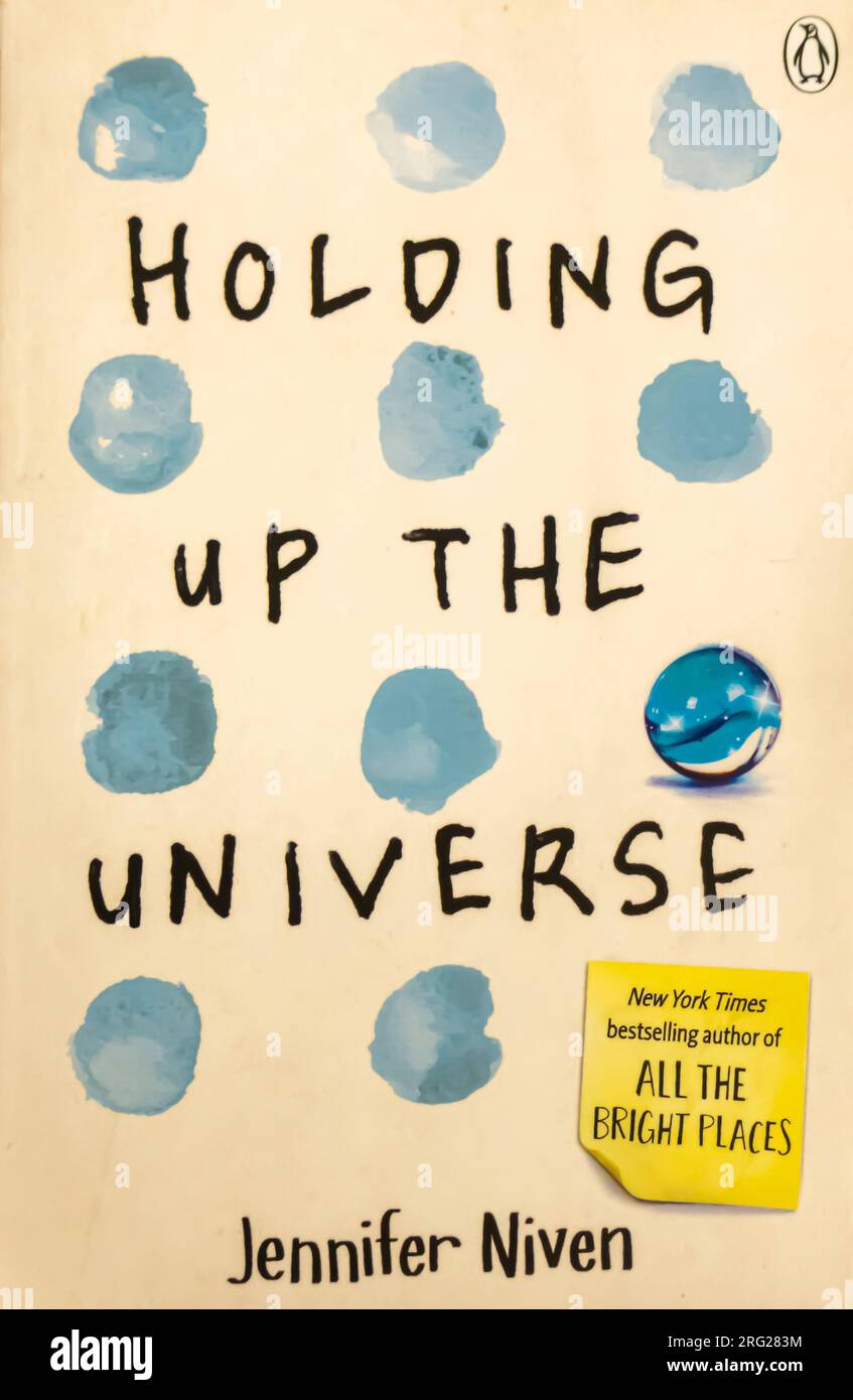 Das Universum-Buch von Jennifer Niven 2016 Stockfoto