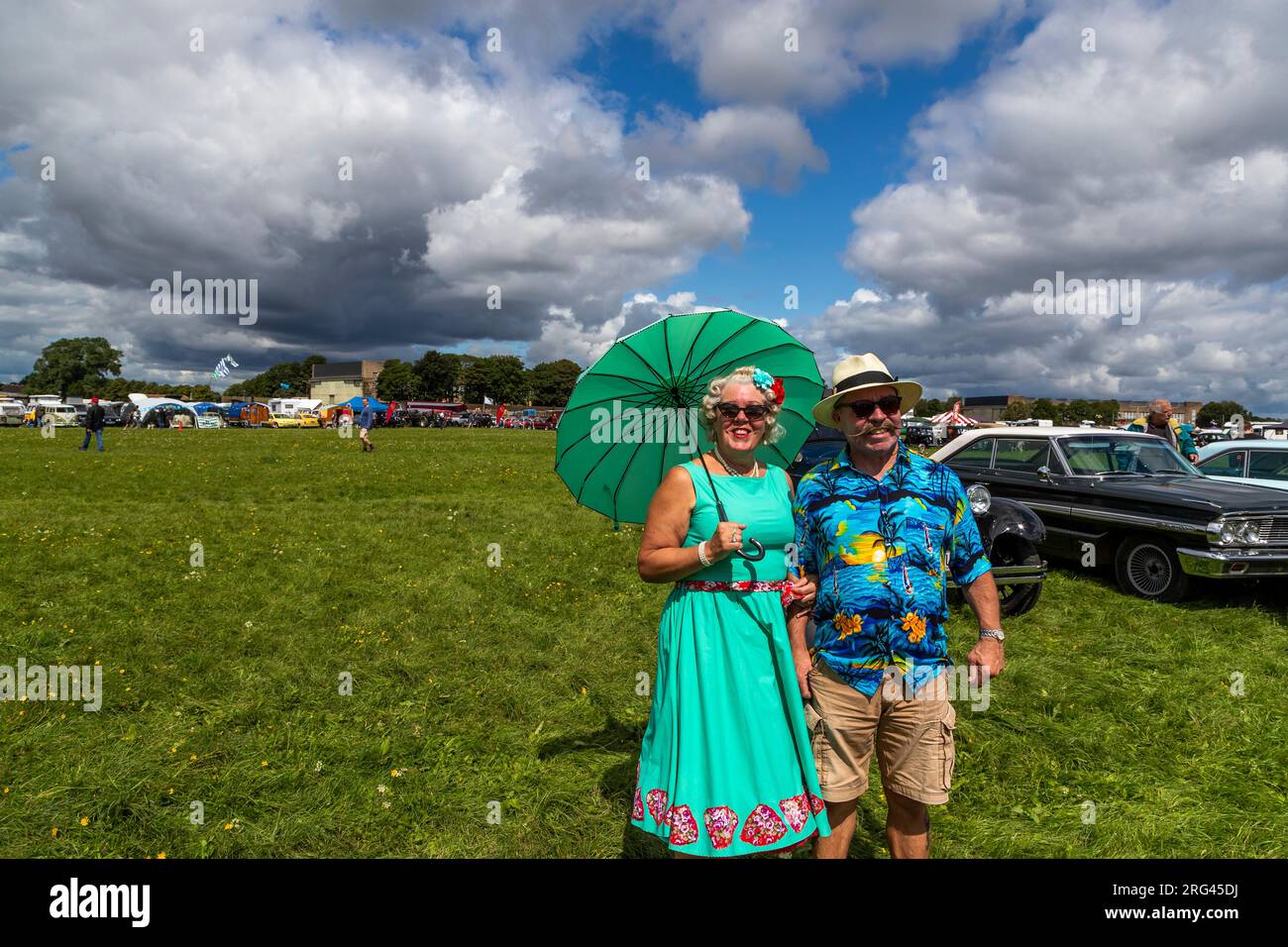 47. Annual Gloucestershire Vintage and Country Extravaganza, South Cerney Airfiled, Cirencester. UK Stockfoto