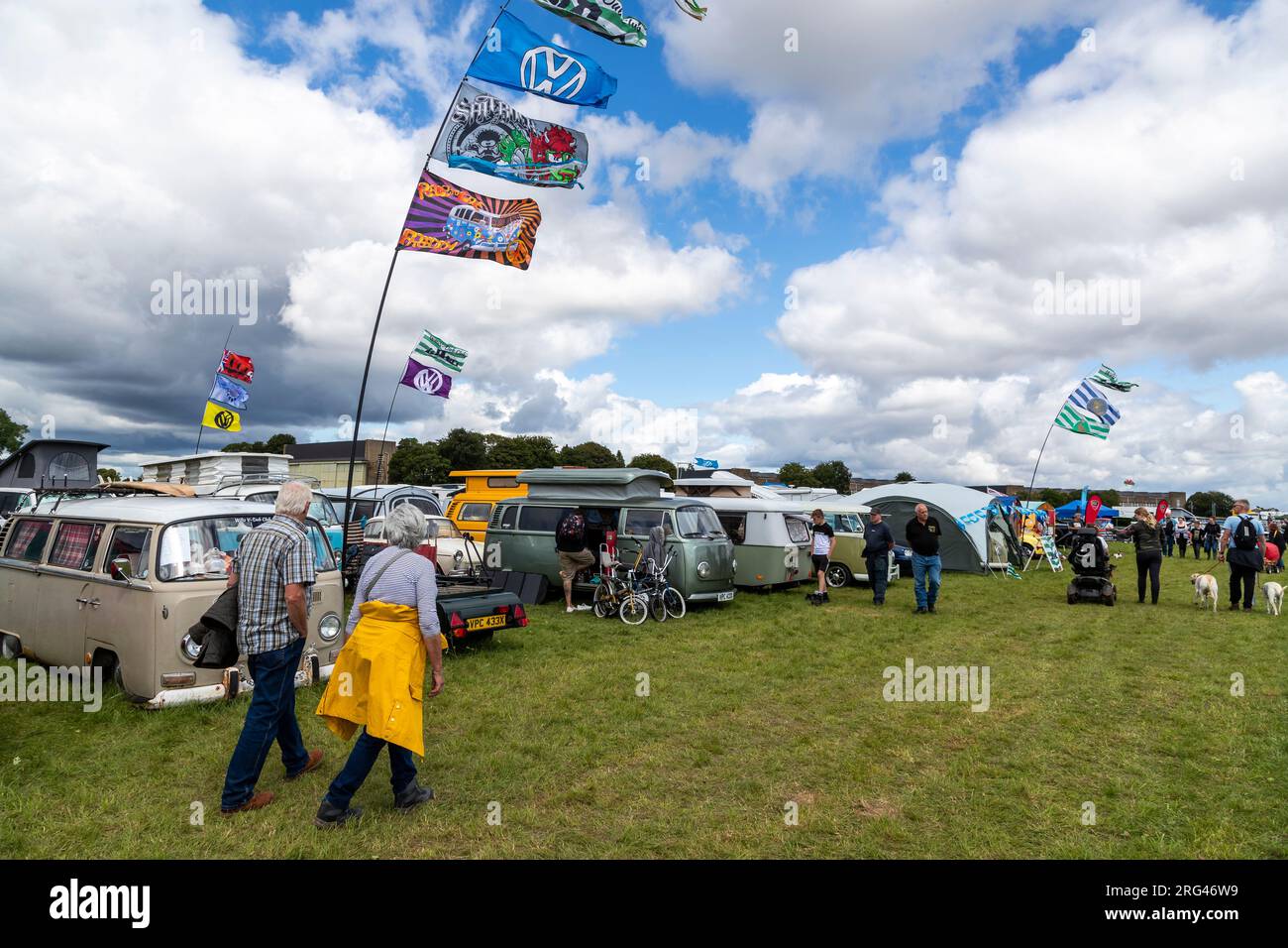 47. Annual Gloucestershire Vintage and Country Extravaganza, South Cerney Airfiled, Cirencester. UK Stockfoto