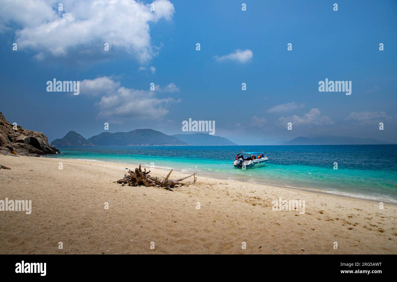 HON Cau Beach, Con Dao Island, Con Son Ba Ria Vung Tau Provinz, Vietnam Stockfoto