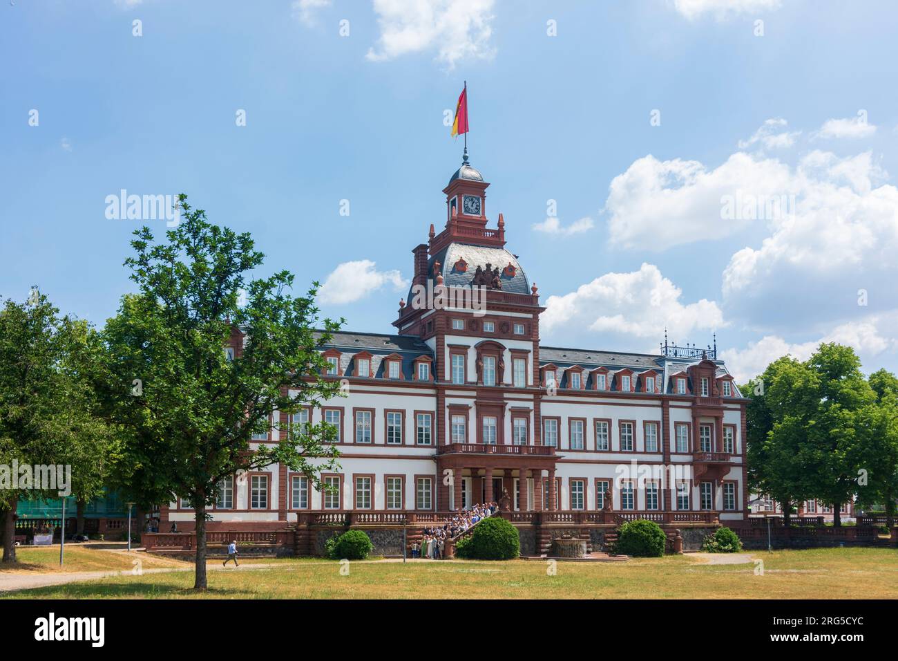 Hanau: Schloss Philippsruhe in RheinMain, Hessen, Hessen, Deutschland Stockfoto