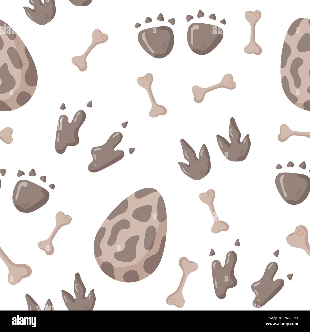 Nahtlose Muster-Fußabdrücke von Dinosauriern. Minimalistischer farbiger Hintergrund mit Pfoten, Steinen, Regenbogen. Nahtloses Muster mit Dinosaurierabdruck, perfekt für Stock Vektor Nahtlose Muster-Fußabdrücke von Dinosauriern. Minimalistischer farbiger Hintergrund mit Pfoten, Steinen, Regenbogen. Nahtloses Muster mit Dinosaurierabdruck, perfekt für Stock Vektor