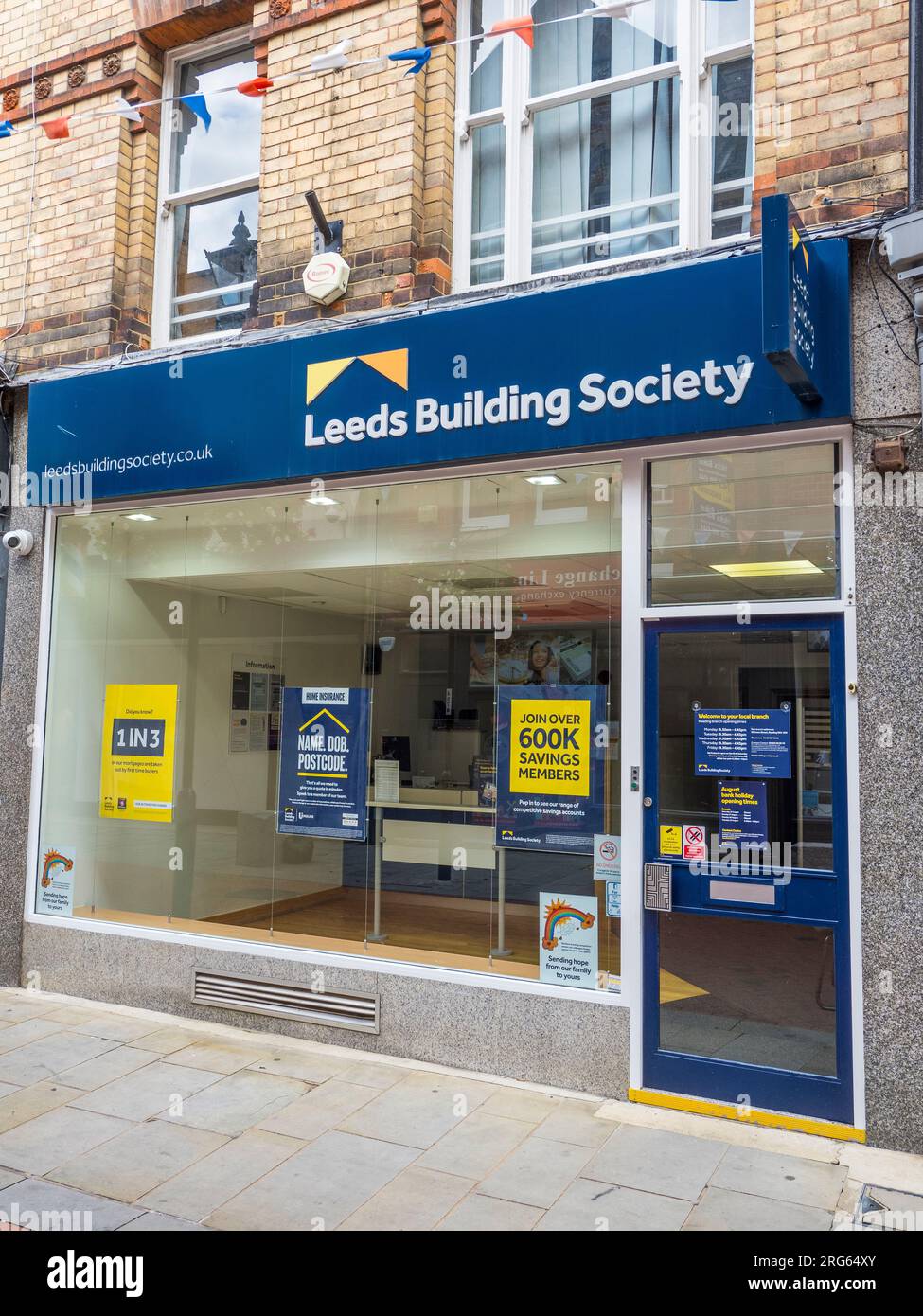 Leeds Building Society, Reading, Berkshire, England, Großbritannien, GB. Stockfoto