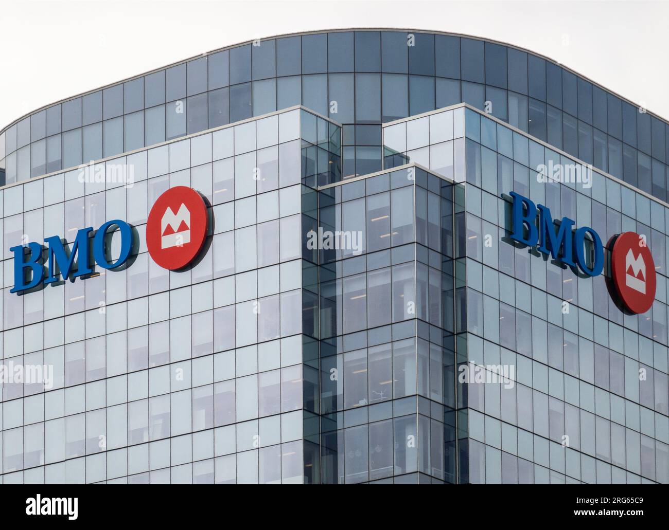 BMO Bank of Montreal in Halifax Nova Scotia Kanada Stockfoto