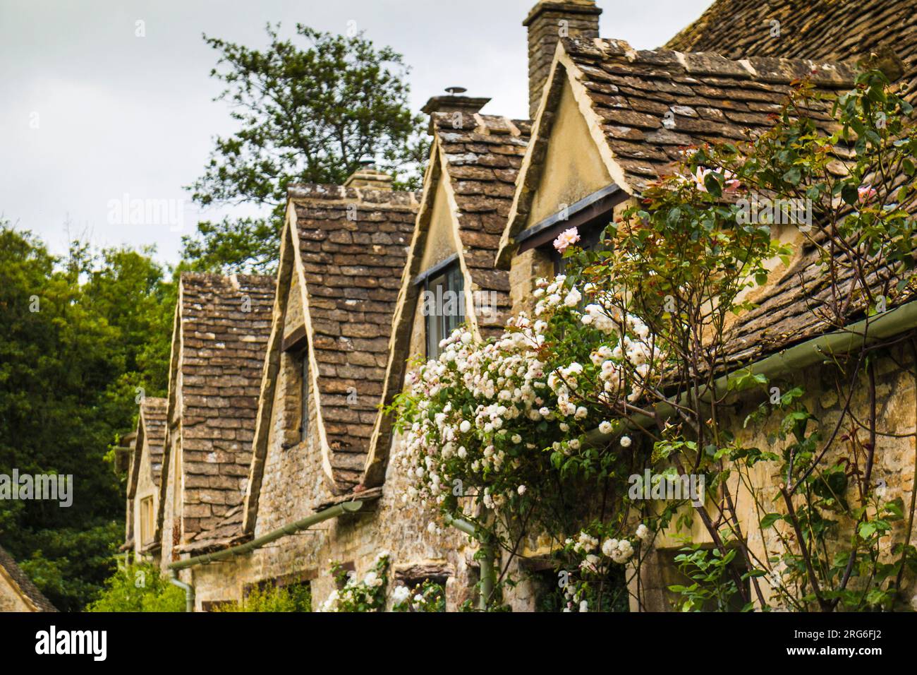 Akward Hill, Bibury, The Costwolds, England Stockfoto