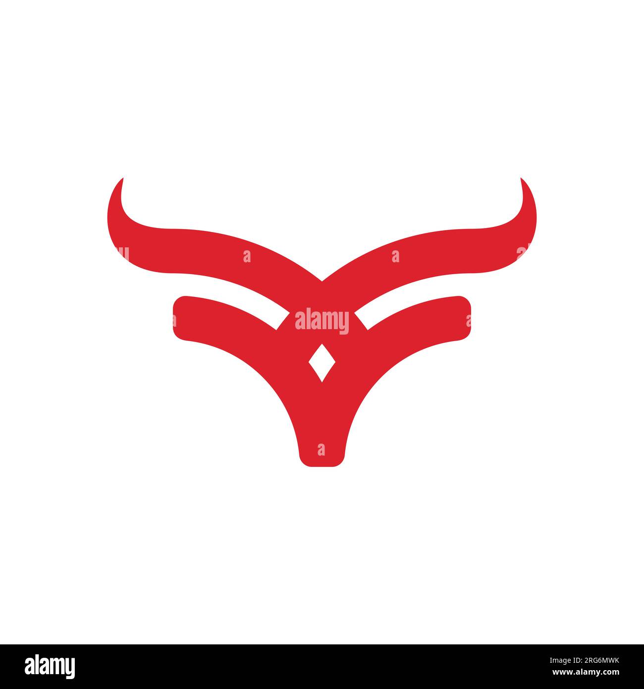 Bull-Symbol und Logo-Vorlage in abstrakter Polygonform für Handel, Unternehmen, Kryptowährung, Unternehmensberater, Lebensmittel, Bauernhof und Viehzuchtgeschäft Stock Vektor