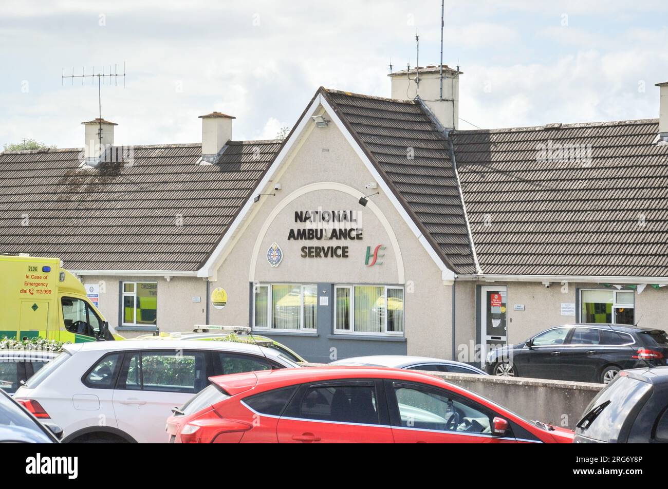 Nationaler Krankenwagen-Dienst. Limerick. Irland. Stockfoto