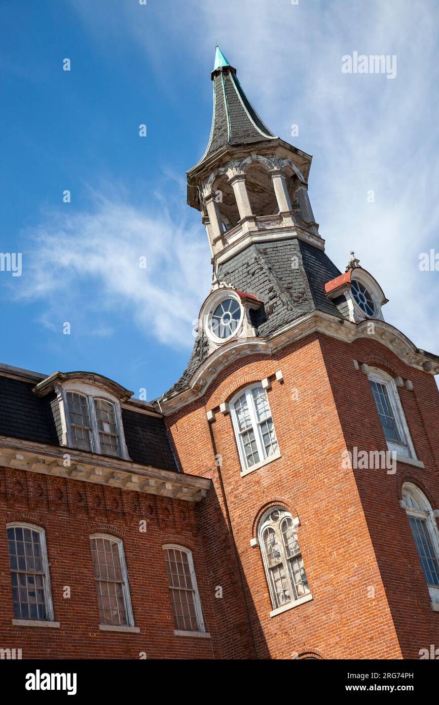 Die Baumwollfabrik Linwood, Northbridge, Massachusetts Stockfoto
