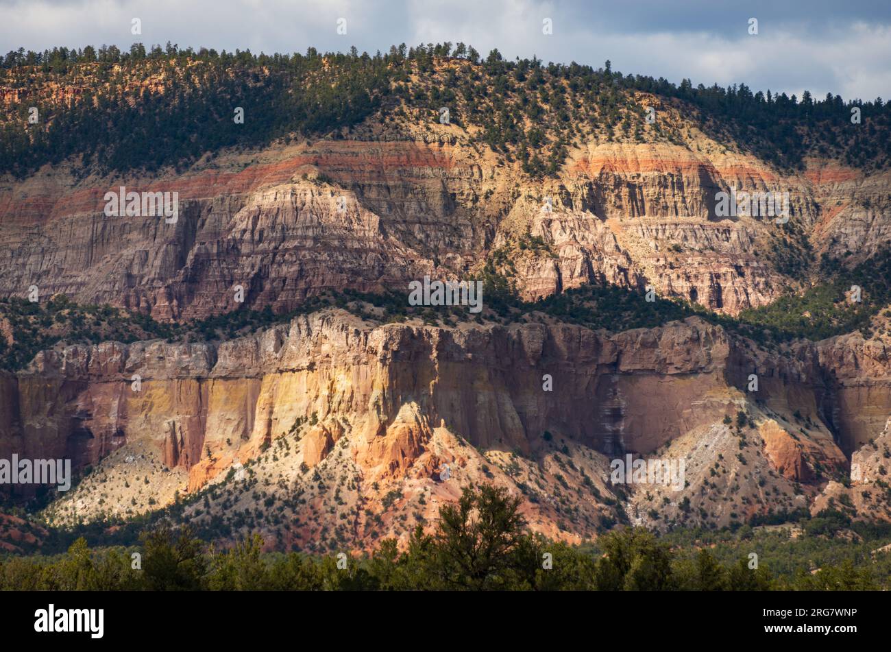 Ghost Ranch in New Mexico im Herbst Stockfoto