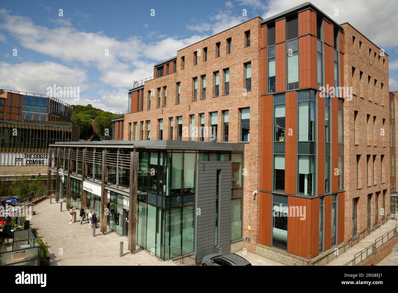 HM Passport Office in Durham. Das Äußere des Passbüros seiner Majestät in Durham, County Durham. Nordostengland, Großbritannien Stockfoto