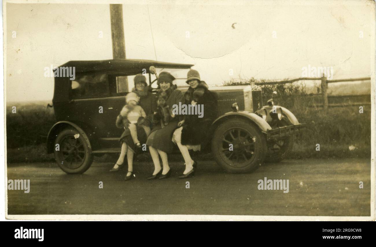 Flatnose Morris Cowley Vintage Car, England. Stockfoto