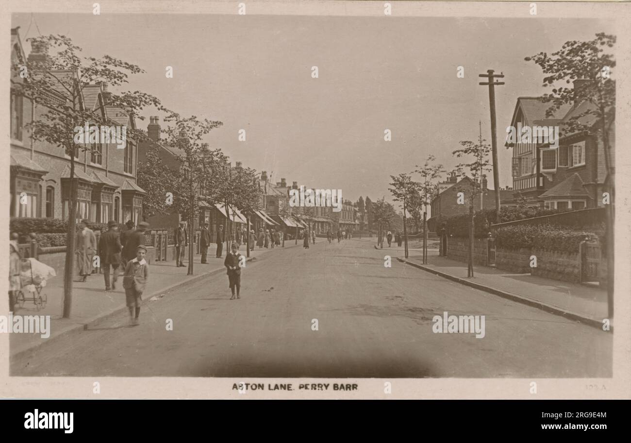 Ashton Lane, Perry Barr, Birmingham, Staffordshire, England. Stockfoto