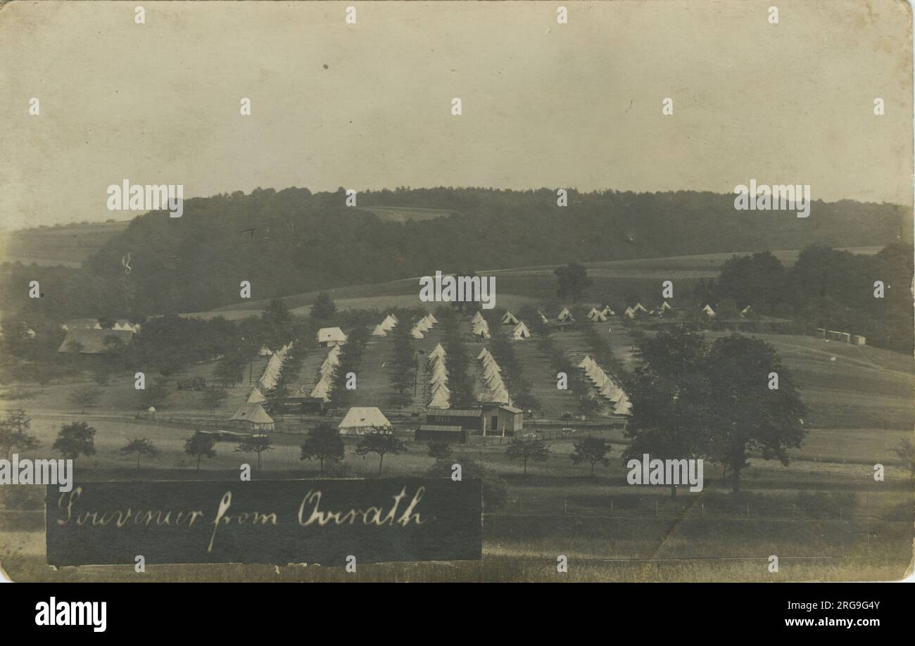 British Army Camp, Overath, Köln, Westfalen, Deutschland. Stockfoto