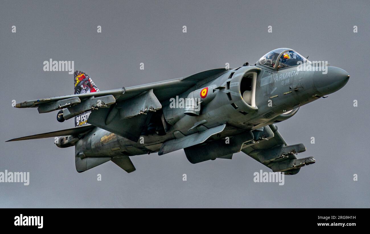 Harrier Der Spanischen Marine Stockfoto